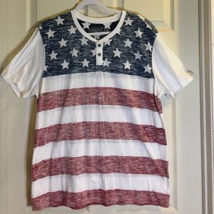 Red White and Blue T-shirt,  XL, American Republic